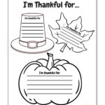 Free I'M Thankful For Printable And Worksheets For Kids ⋆ Love With Thanksgiving What Are You Thankful For Worksheet