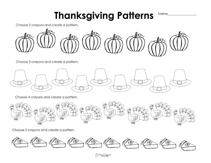 Thanksgiving Worksheets For Kindergarten Free Thanksgiving Worksheets For Kindergarten Free