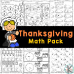 Free Printable Kindergarten Thanksgiving Math Worksheets Pertaining To Math Worksheets Thanksgiving Free Printable