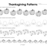 Free Printable Kindergarten Thanksgiving Math Worksheets Pertaining To Thanksgiving Worksheets For First Grade