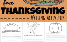 Free Printable Thanksgiving Writing Activities intended for 6Th Grade Thanksgiving Worksheets