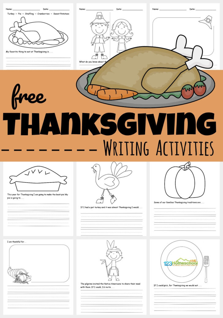 6th Grade Thanksgiving Worksheets