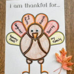 Free Thanksgiving "I Am Thankful For" Printable   Fox Farm Home Within Thankful Thanksgiving Worksheet