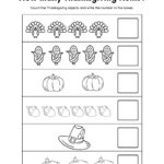 Free Thanksgiving Math Activities For Preschool Kids   Academy Pertaining To Thanksgiving Preschool Math Worksheets