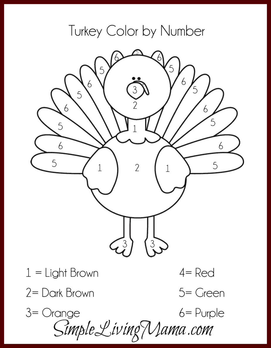 Free Thanksgiving Printables And Crafts For Kids - Simple Living Mama in Thanksgiving Craft Worksheets