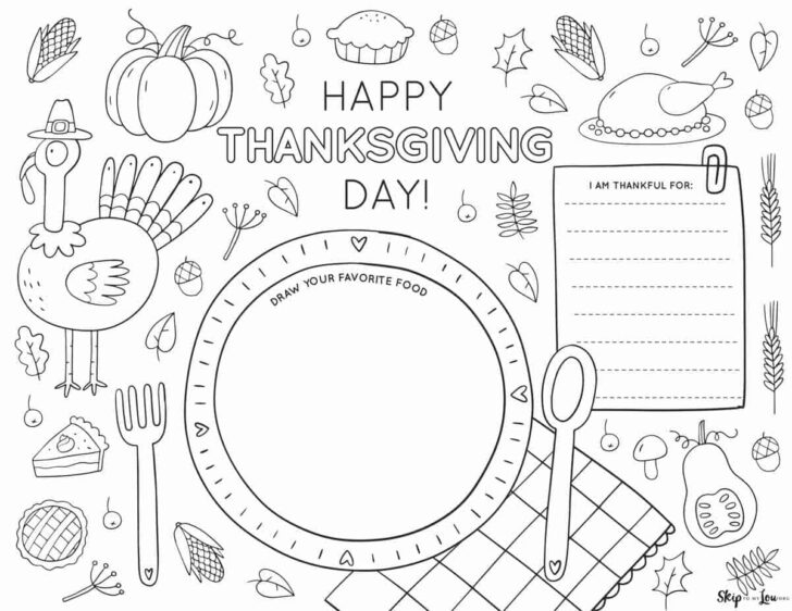 Thanksgiving Day Worksheets Free