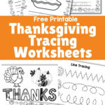 Free Thanksgiving Tracing Worksheets   Make Fun Printables Pertaining To Free Thanksgiving Tracing Worksheets