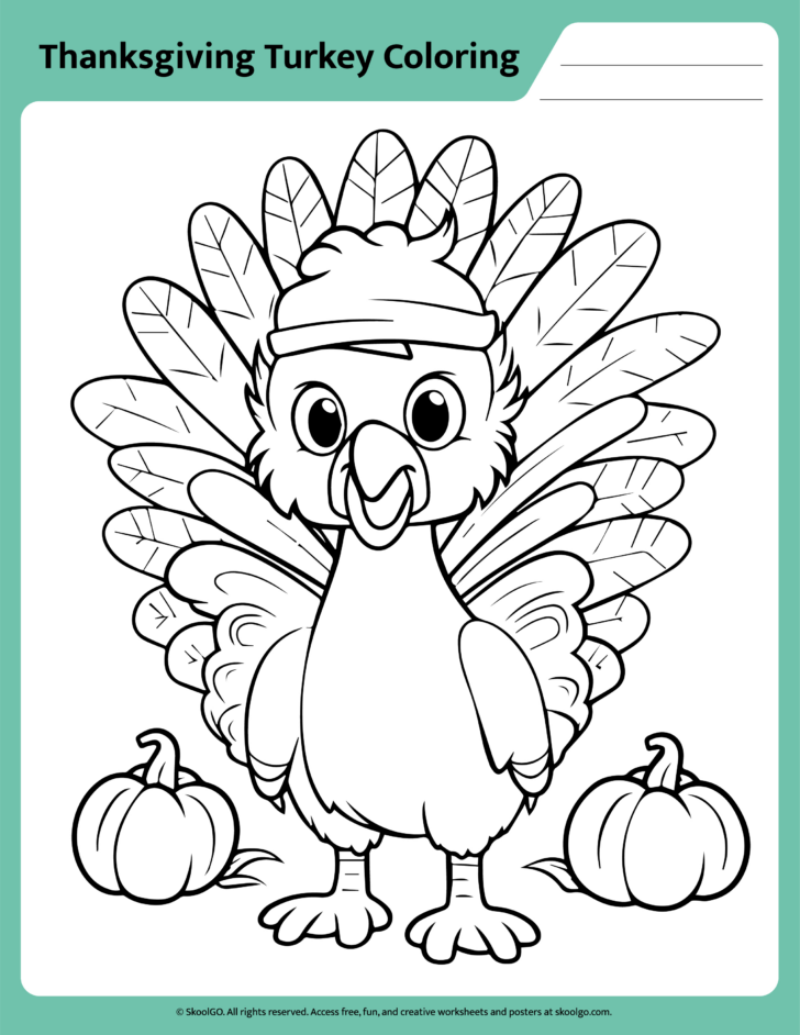 Thanksgiving Turkey Worksheets