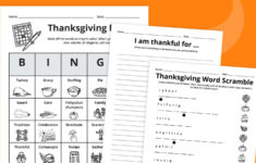 Free Thanksgiving Worksheets Bundle throughout Free Thanksgiving Printable Worksheets