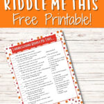 Fun Thanksgiving Riddle Me This Free Printable   Originalmom Intended For Thanksgiving Riddles Worksheets