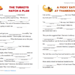 Grammar Practice With Thanksgiving Printables — Shurley English Blog Regarding Thanksgiving Language Arts Worksheets
