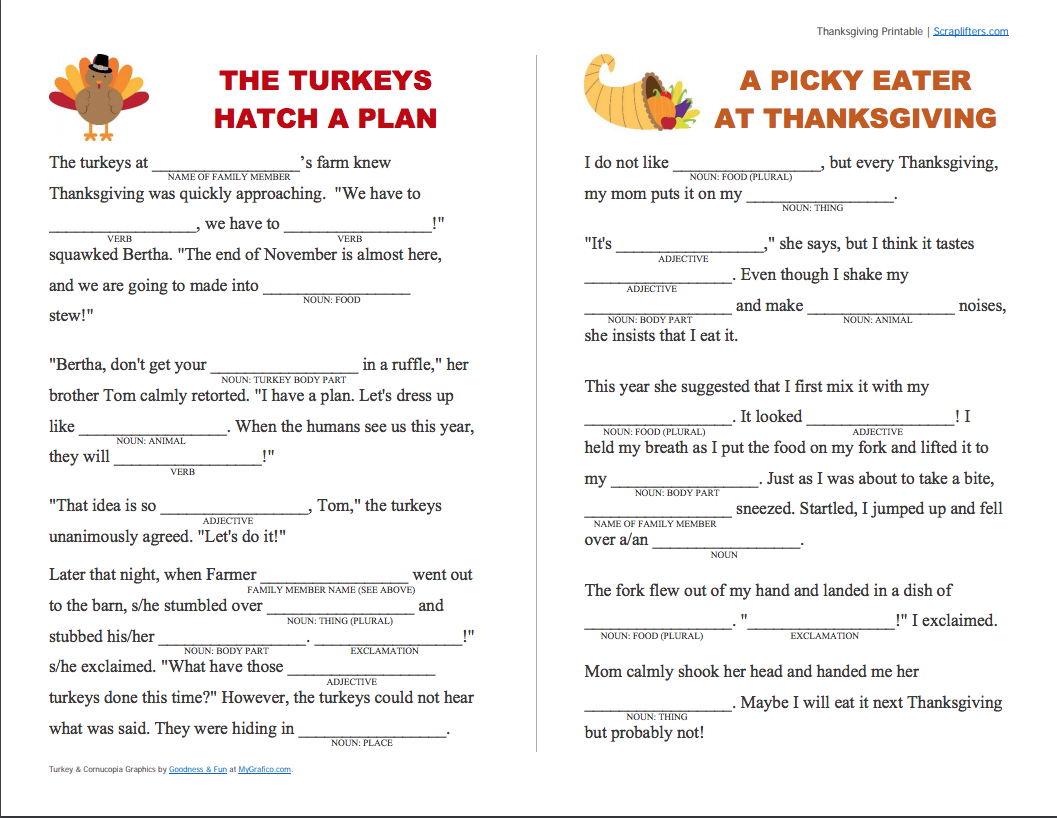 Grammar Practice With Thanksgiving Printables — Shurley English Blog with regard to Thanksgiving Verbs Worksheet