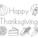 Happy Thanksgiving Worksheets For Preschoolers! ⋆ The Hollydog Blog Intended For Thanksgiving Worksheets For Preschool