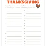 How Many Words Can You Make Out Of Thanksgiving   Free Printable In How Many Words Can You Make From Thanksgiving Worksheet