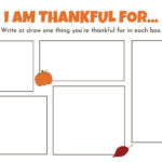 I Am Thankful For' Printables   10 Unique Worksheets | Printabulls For Thanksgiving What Are You Thankful For Worksheet