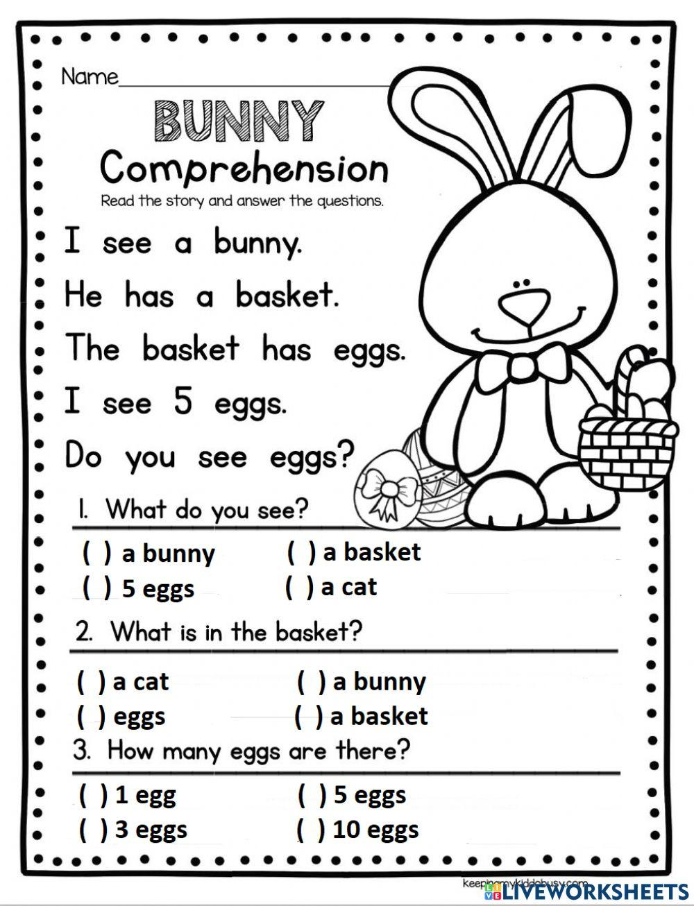 Ks1 Easter Activity Pack For Kids - Free - The Mum Educates within Free Easter Reading Comprehension Worksheets