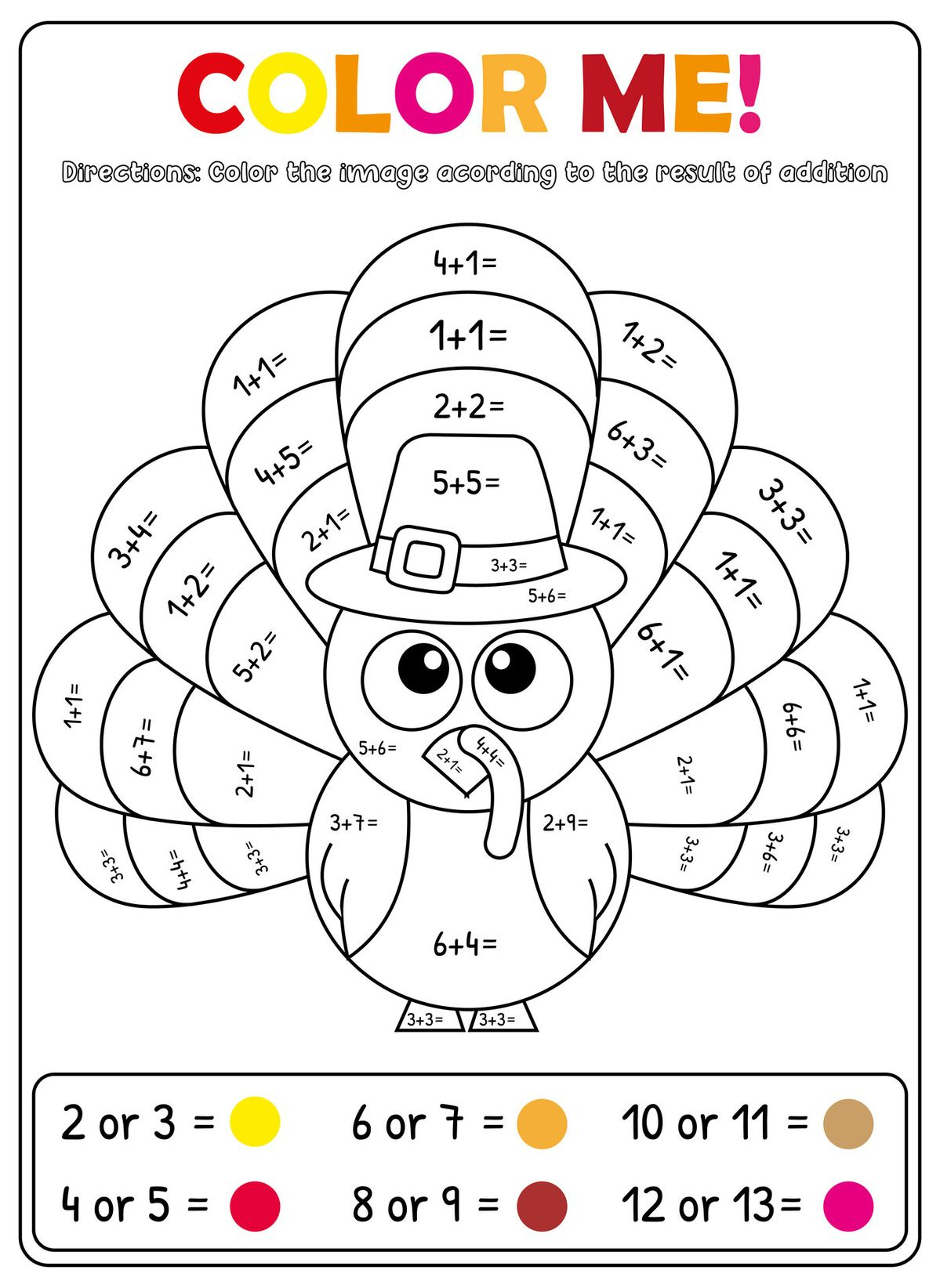 Math Thanksgiving Worksheets Pdf | Free Download inside Thanksgiving Algebra Worksheets Free