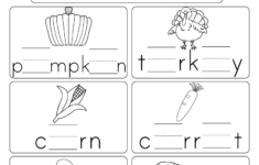 Missing Vowels Thanksgiving Worksheet - Free Printable, Digital, &amp; Pdf with Thanksgiving Spelling Worksheets