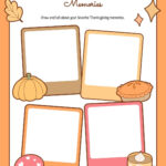 Page 4   Free Printable Thanksgiving Worksheet Templates | Canva Inside Thanksgiving Favorites Worksheet