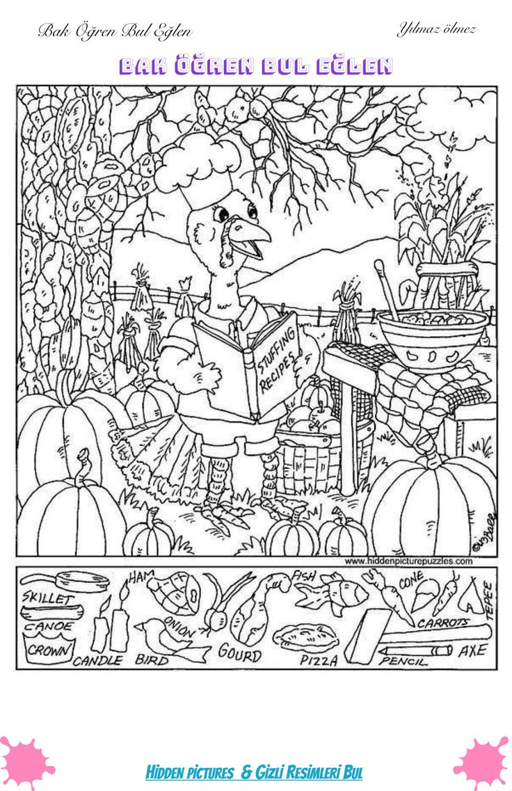 Pinterest | Hidden Pictures Printables, Hidden Picture Puzzles regarding Thanksgiving Hidden Picture Worksheets