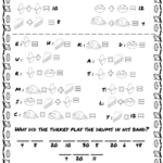 Printable Thanksgiving Fill In The Blanks Worksheets Intended For Thanksgiving Math Worksheets 5Th Grade