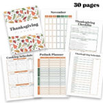 Printable Thanksgiving Planner   The Happier Homemaker For Thanksgiving Budget Worksheet