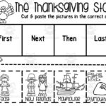 Sequence The Thanksgiving Story Activity In Thanksgiving Sequencing Worksheet