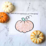 Thankful Pumpkin Printable {Free Instant Download!} Regarding Thanksgiving Pumpkin Worksheet