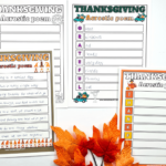 Thanksgiving Acrostic Poem Templates (4 Free Printables) Intended For Thanksgiving Acrostic Poem Worksheet