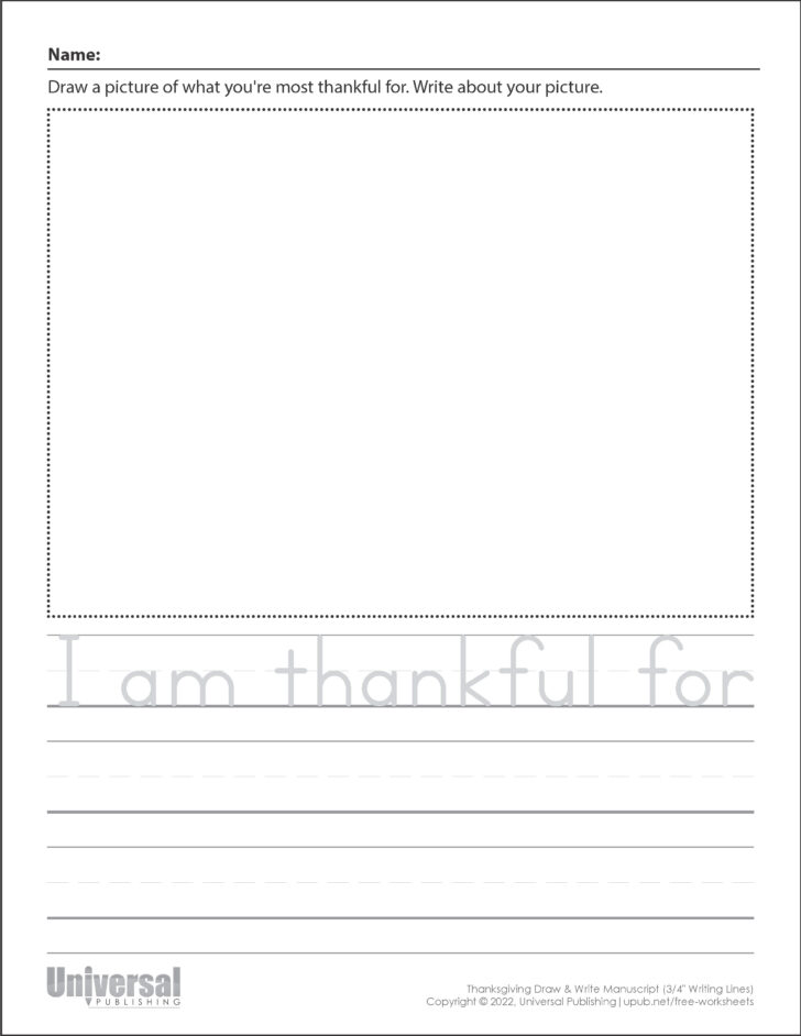 Thanksgiving Writing Worksheets Free Thanksgiving Writing Worksheets Free