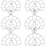 Thanksgiving Alphabet Turkeys | A To Z Teacher Stuff Printable Intended For Thanksgiving Turkey Pattern Worksheets