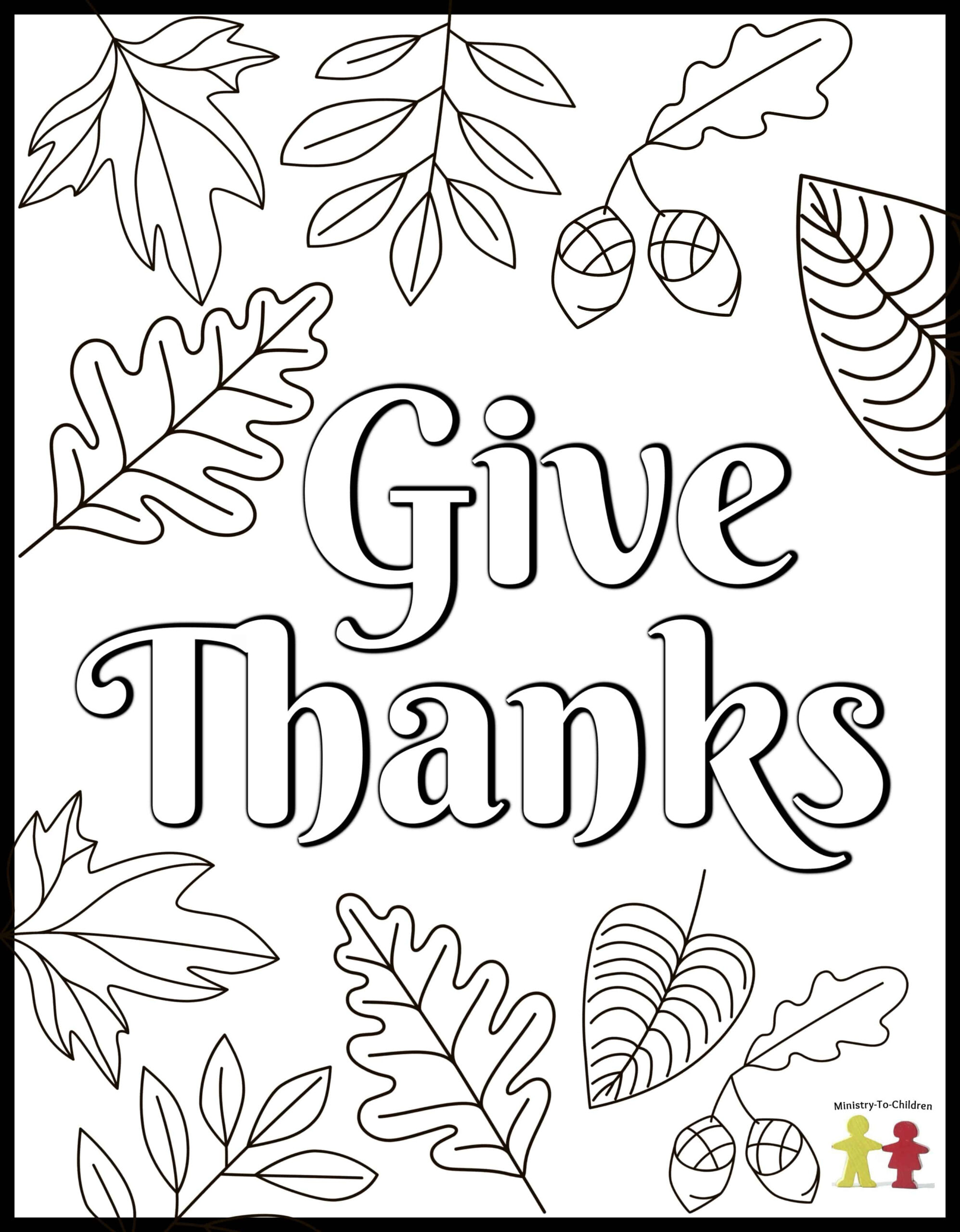Thanksgiving Coloring Pages (Free Printable For Kids) regarding Christian Thanksgiving Worksheets