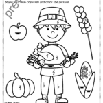 Thanksgiving Colormusic Pages {With Answers} Intended For Music Thanksgiving Worksheets