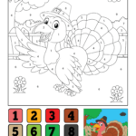 Thanksgiving Colornumber (Free Printables)   Crafty Morning Pertaining To Color By Number Thanksgiving Worksheets