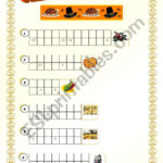 Thanksgiving Cryptogram   Esl Worksheeteve25 Pertaining To Thanksgiving Cryptogram Worksheet