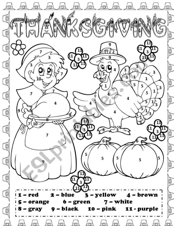 Thanksgiving Day Worksheets Thanksgiving Day Worksheets