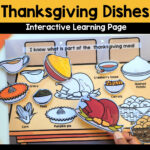 Thanksgiving Dishes Printable, Learn The Traditional Thanksgiving With Regard To Thanksgiving Meal Worksheet