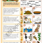 Thanksgiving   Esl Worksheettecus With Regard To Esl Thanksgiving Worksheets