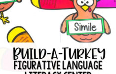 Thanksgiving Figurative Language - Build A Turkey intended for Thanksgiving Figurative Language Worksheets