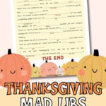 Thanksgiving Fill In The Blanks Story Pertaining To Fill In The Blank Thanksgiving Worksheets