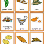 Thanksgiving Food – Esl Flashcards Within Thanksgiving Foods Worksheet