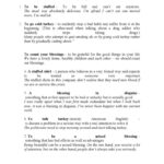 Thanksgiving Idioms: English Esl Worksheets Pdf & Doc Intended For Thanksgiving Idioms Worksheet