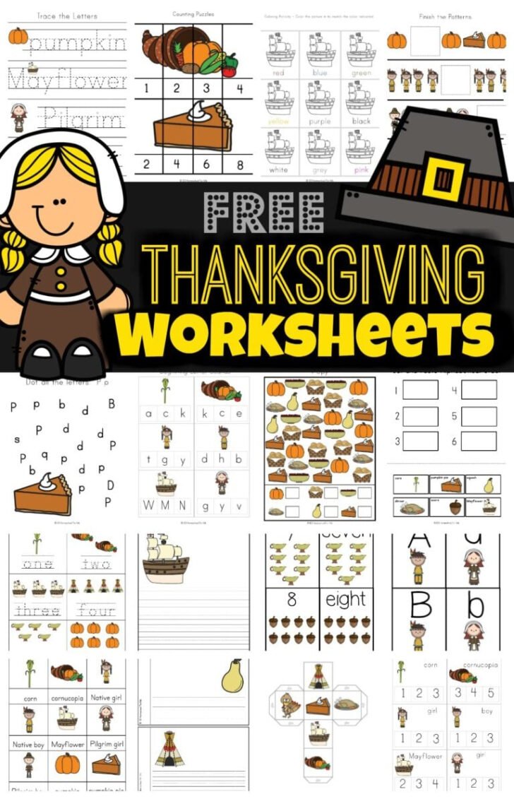 Thanksgiving Worksheets For 1st Grade Free Thanksgiving Worksheets For 1st Grade Free