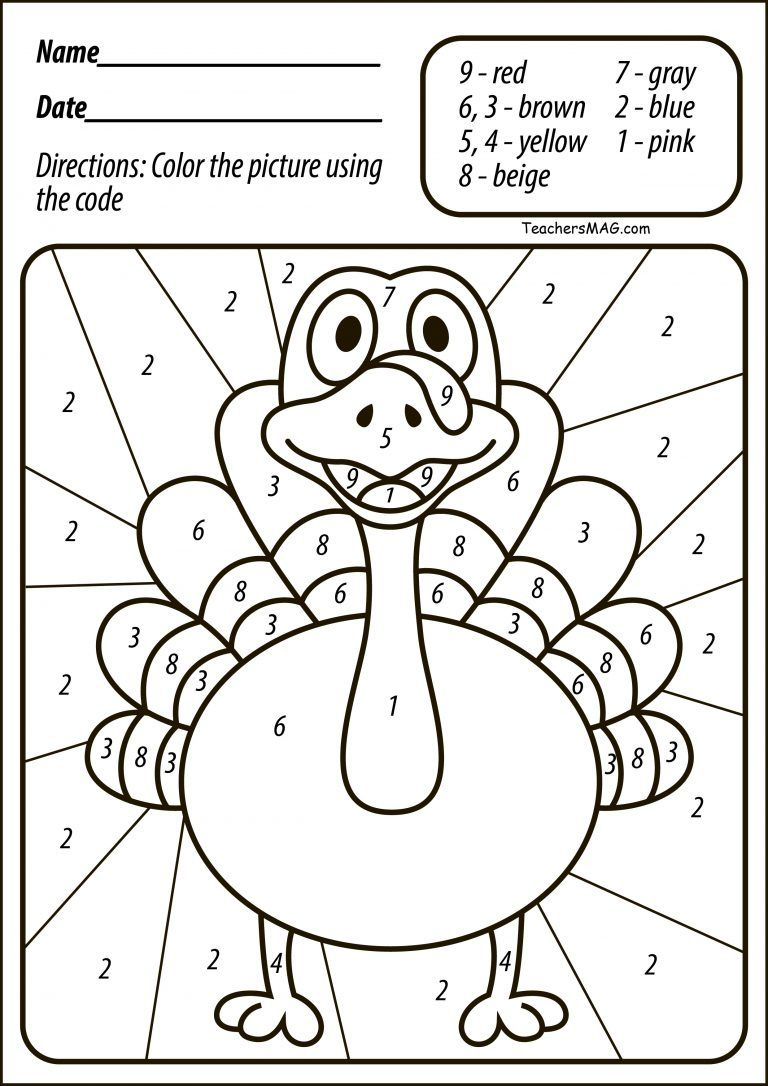Thanksgiving Kinder Basteln in Thanksgiving Turkey Worksheets