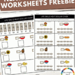 Thanksgiving Life Skills Next Dollar Over Worksheet Freebie! Pertaining To Thanksgiving Money Math Worksheets