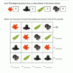 Thanksgiving Math Activities First Grade In Thanksgiving Math Worksheets For Preschool