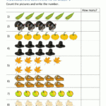 Thanksgiving Math Activities For Kindergarten Pertaining To Thanksgiving Counting Worksheets