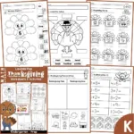 Thanksgiving Math & Literacy Worksheets For Kindergarten   In My World With Regard To Tpt Free Thanksgiving Worksheets