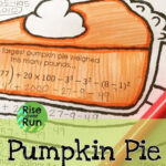 Thanksgiving Math Worksheet Fall Pumpkin Pie Activity Order Of Throughout Thanksgiving And The Pumpkin Pie Worksheet