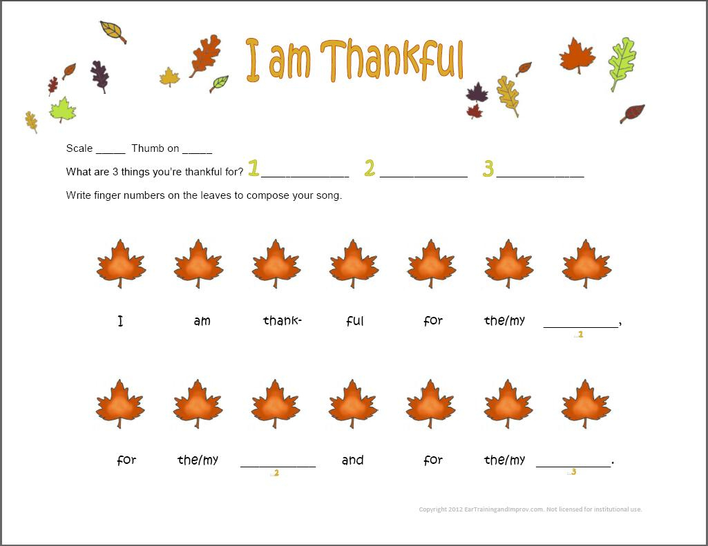 Thanksgiving Music Worksheets - 9 Fun Free Printables For Kids with Thanksgiving Music Worksheets